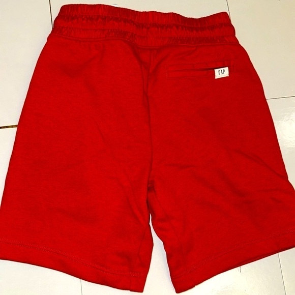 Gap burnt orange cotton/poly knit shorts. Pockets. Elastic waist.Size 4-5 XS NWT - Picture 3 of 5